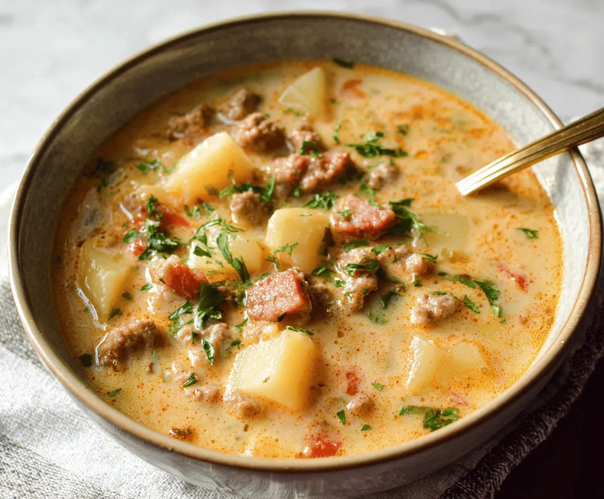 Sausage Potato Soup