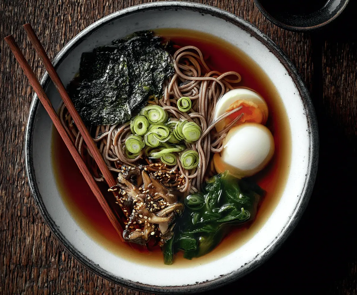 Soba Noodle Soup