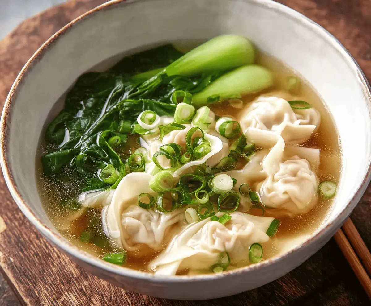 Wonton Soup