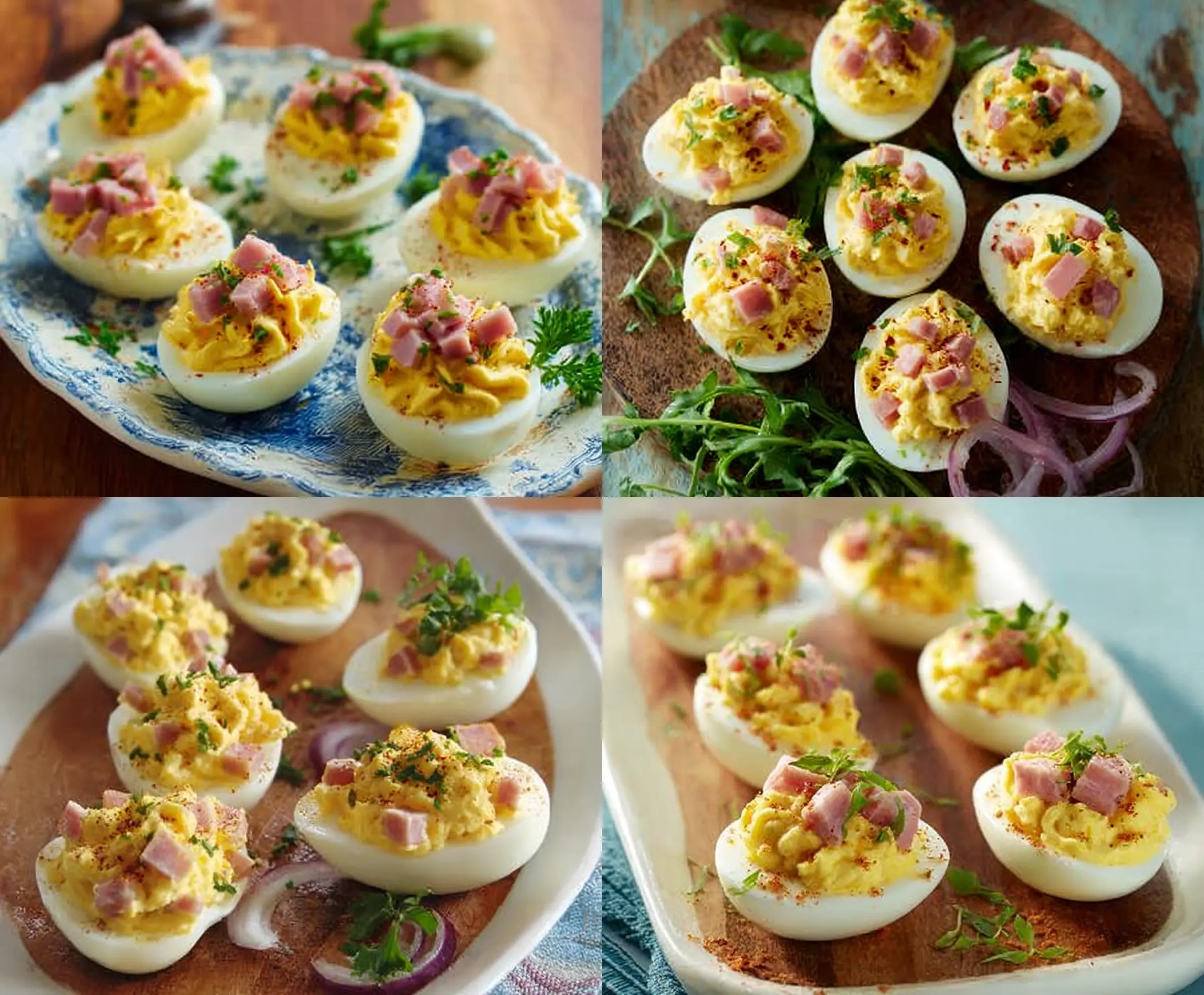 Ham Deviled Eggs
