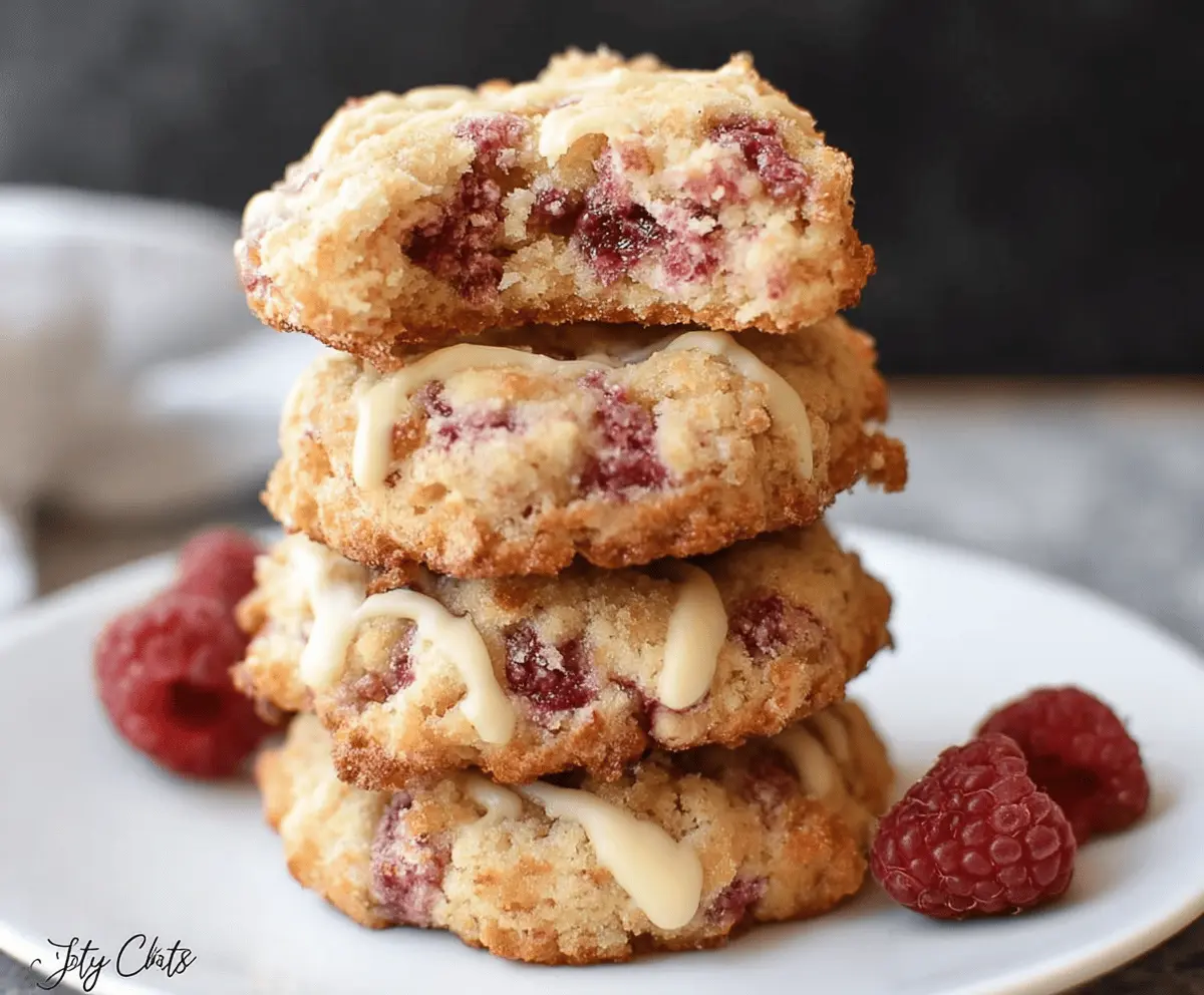 Low Carb Raspberry Cheesecake Cookies