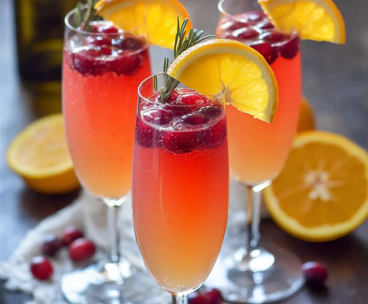 Cranberry Orange Mimosa