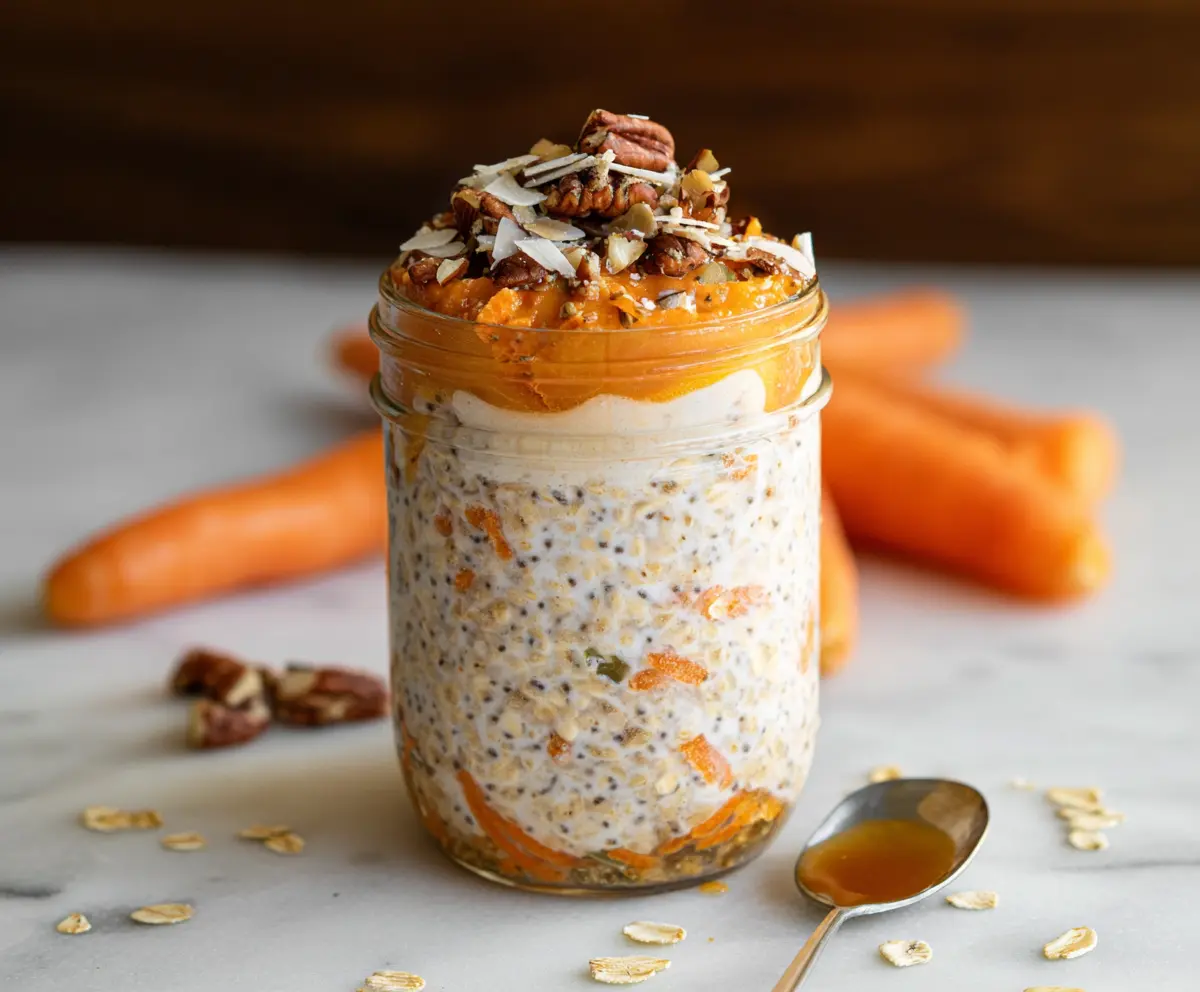 Carrot Cake Overnight Oats