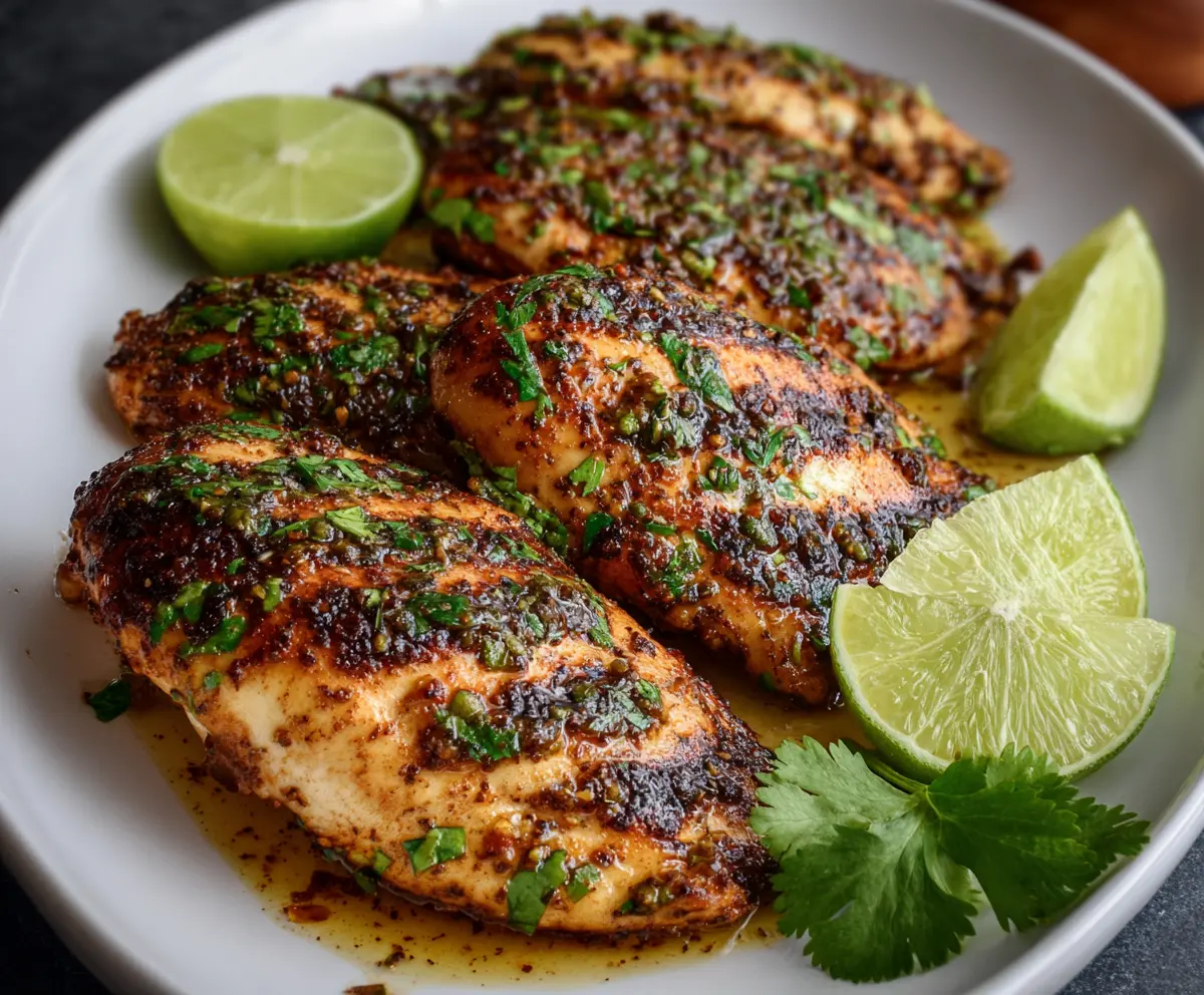 Juicy grilled chicken seasoned with chili and lime for a flavorful Chili Lime Chicken dish.
