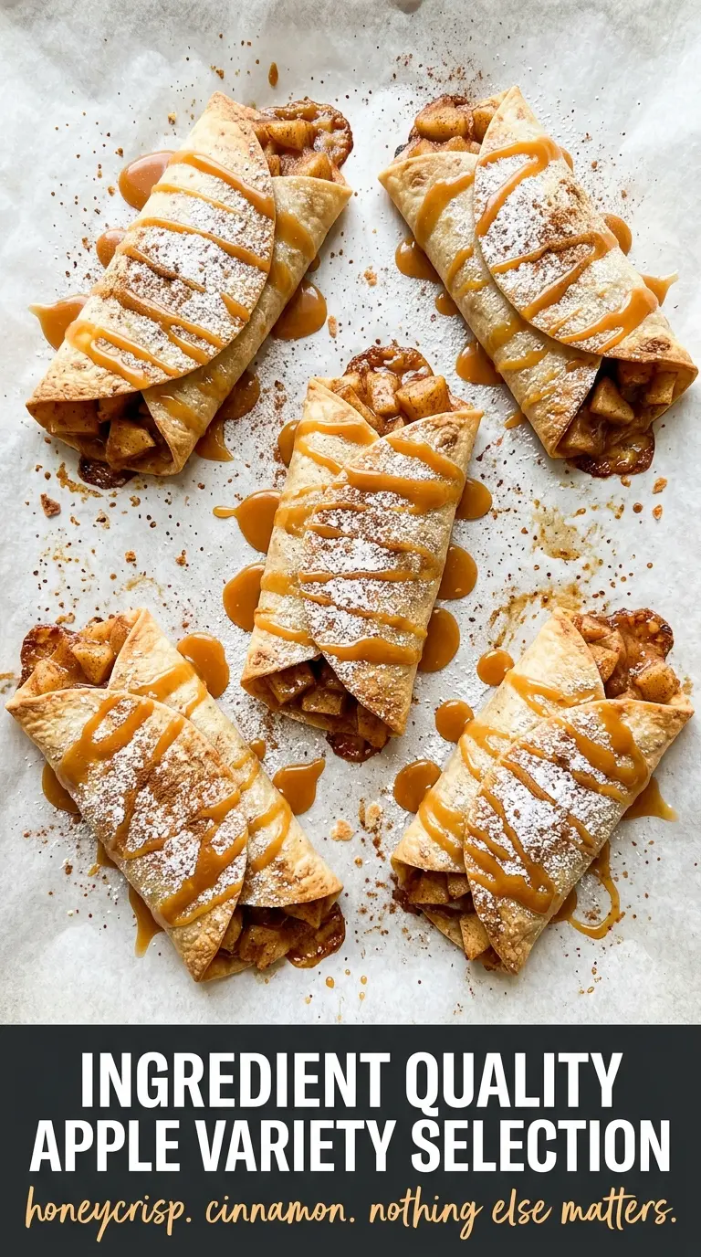 Apple Pie Tortillas crispy cinnamon apple dessert