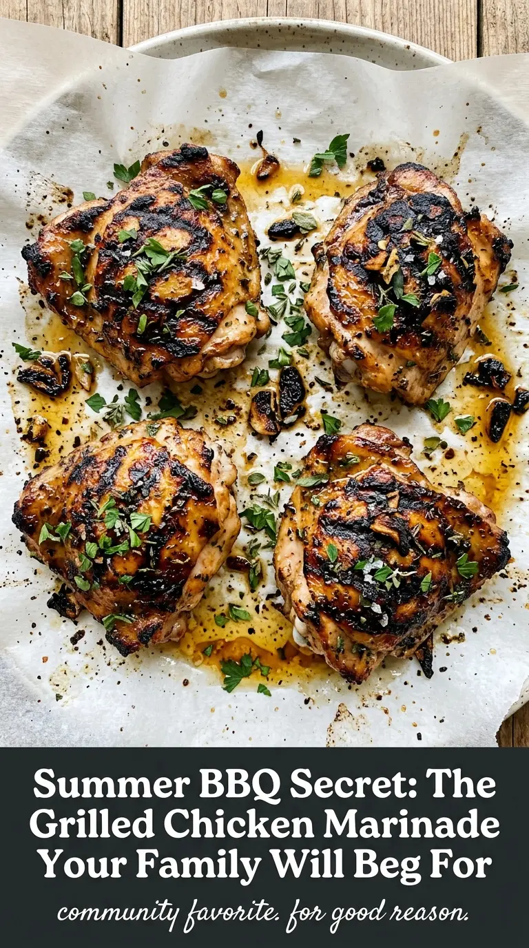 Perfectly marinated chicken juicy