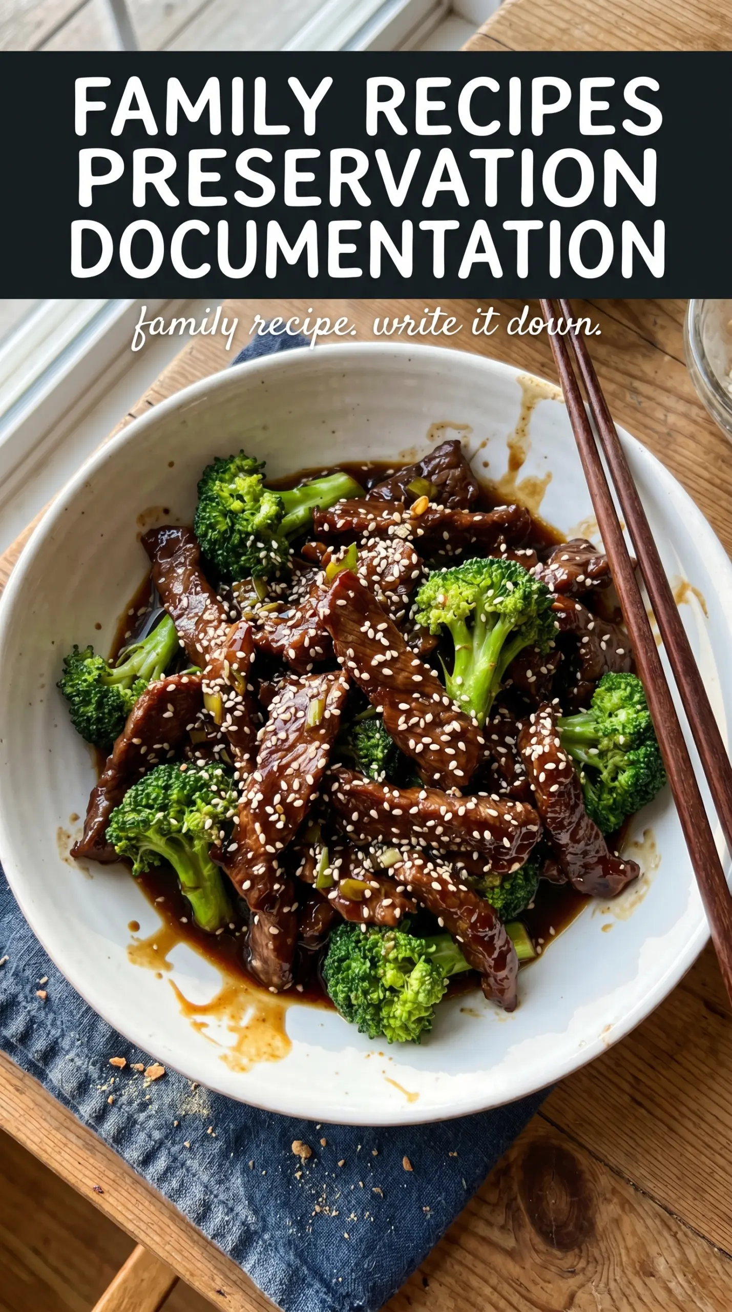 Blackstone Beef and Broccoli savory glossy