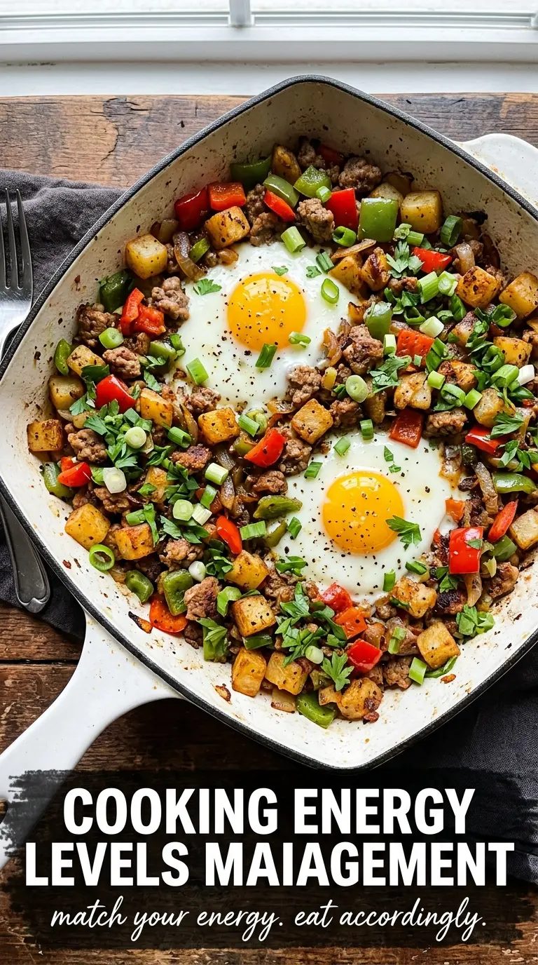 Blackstone Breakfast Hash crispy potatoes sausage eggs