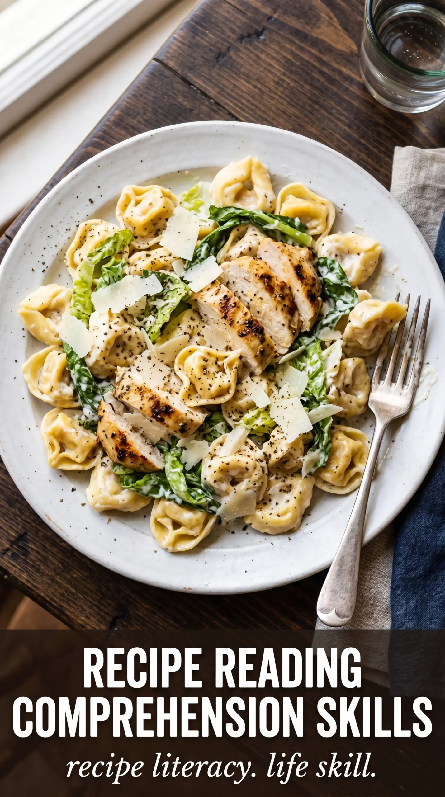 Blackstone Chicken Caesar Tortellini grilled chicken tortellini Caesar