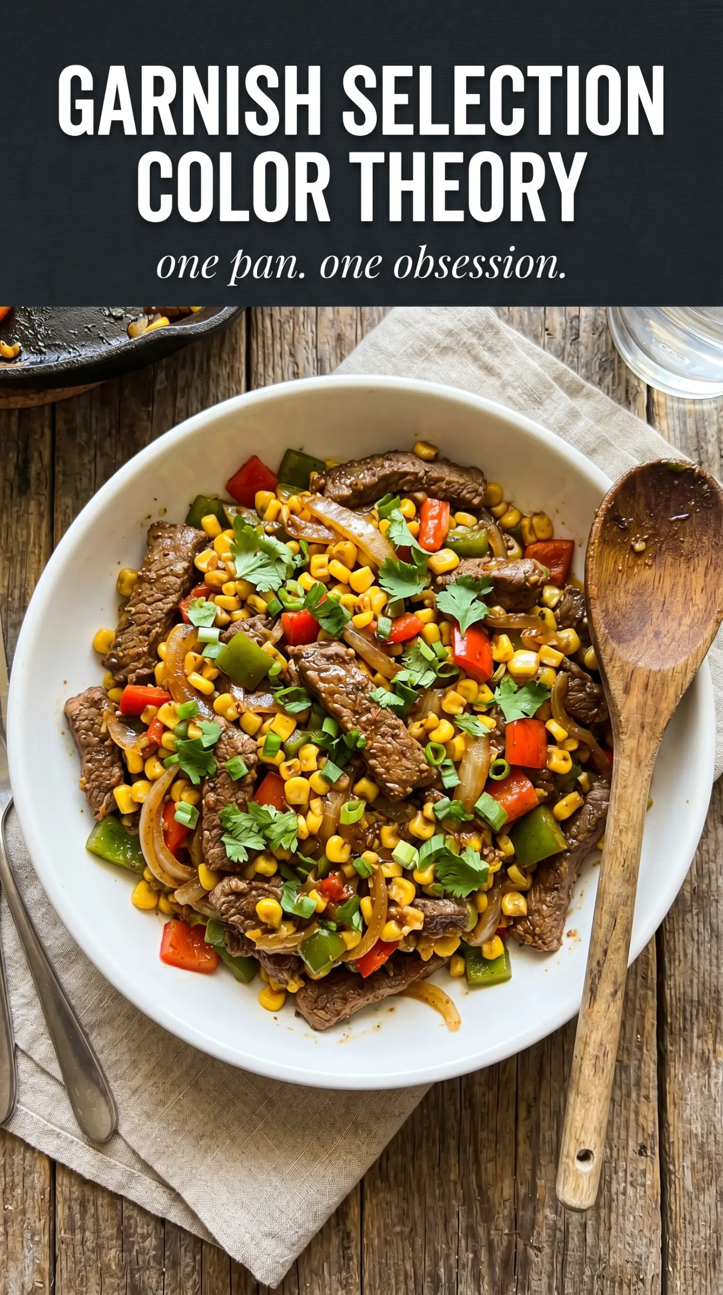 Seared steak crust brown
