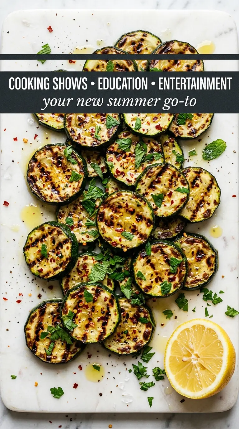Blackstone Griddle Zucchini charred seasoned