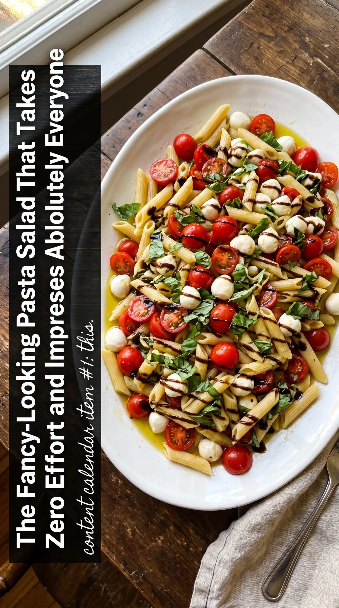 Fresh caprese salad tomato mozzarella basil