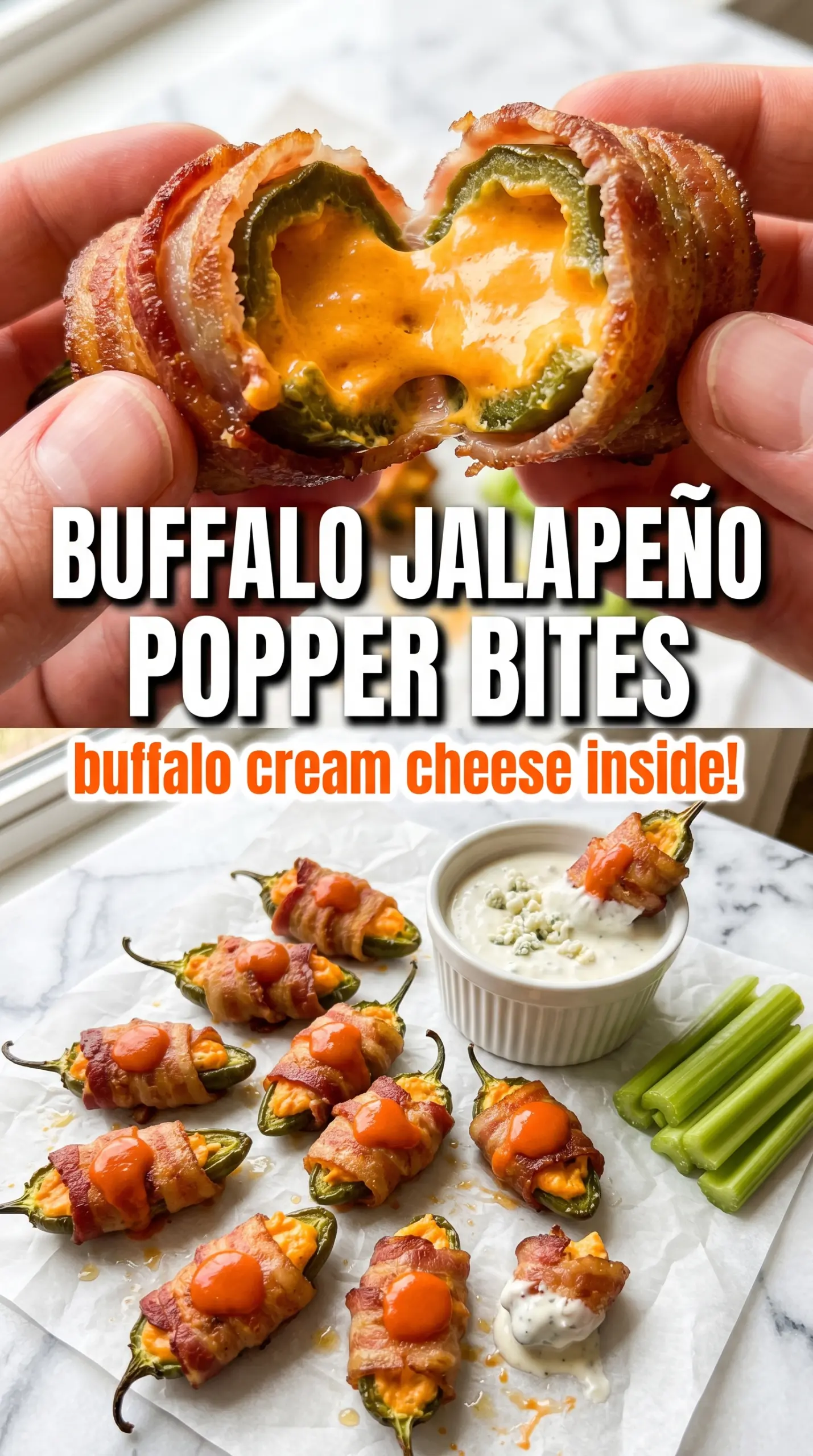 Bacon Jalapeño Popper Bites crispy creamy spicy