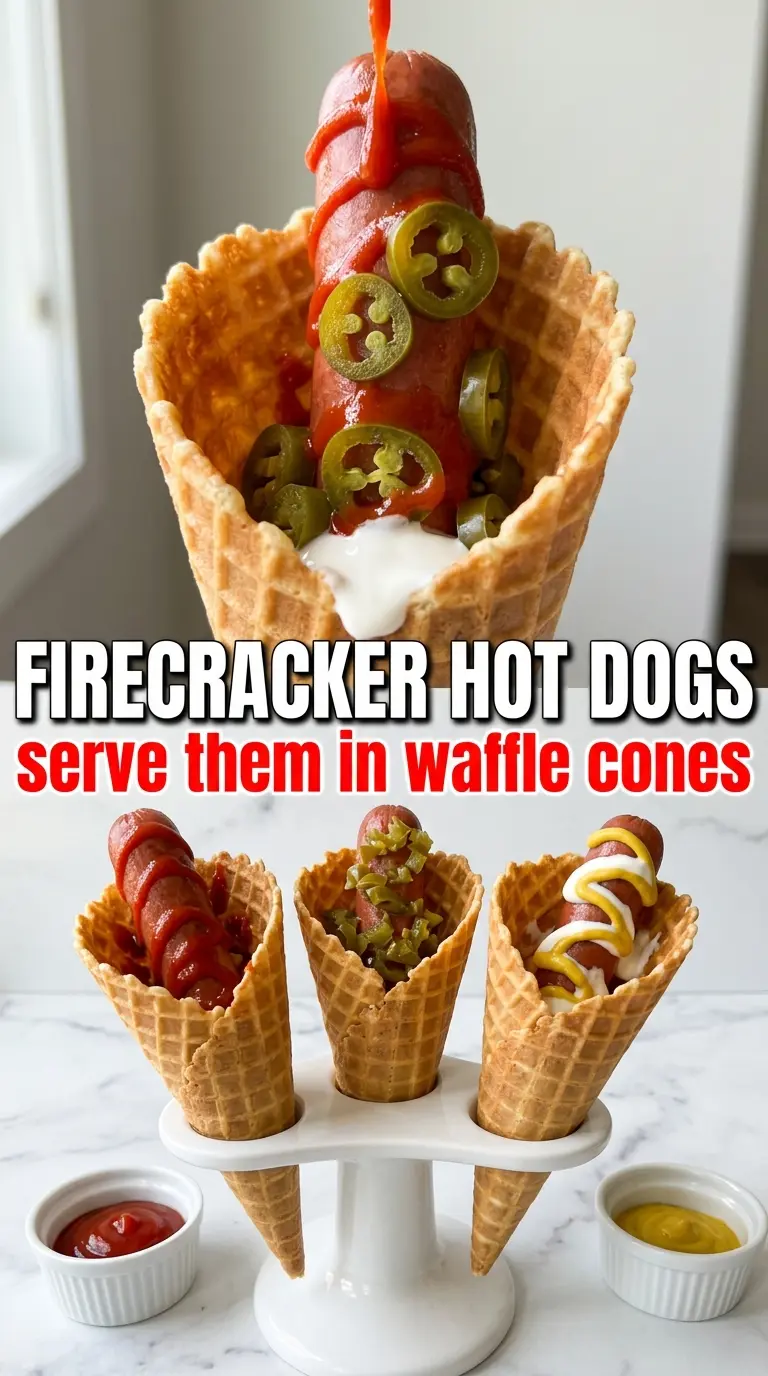 Firecracker Hot Dogs spicy grilled jalapeño