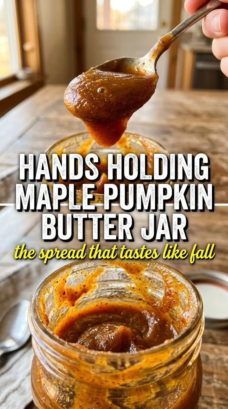 Maple Pumpkin Butter smooth glossy spiced