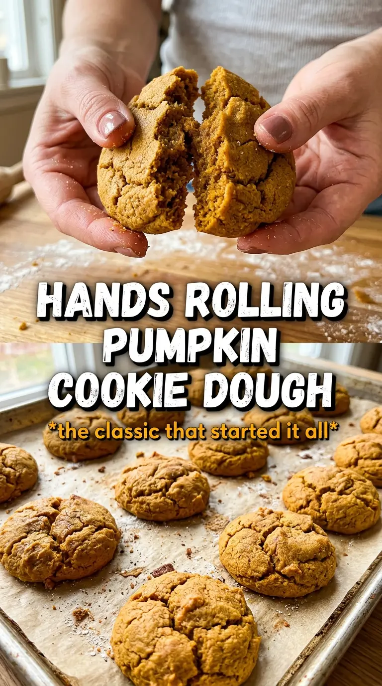 Pumpkin Cookies soft glazed spiced